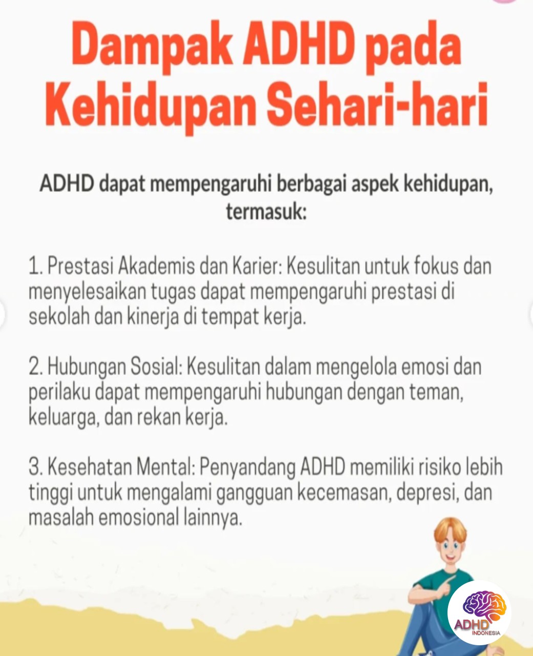 ADHD dan Hubungan Sosial Anak di Lingkungan Sekolah di Kota Mamuju